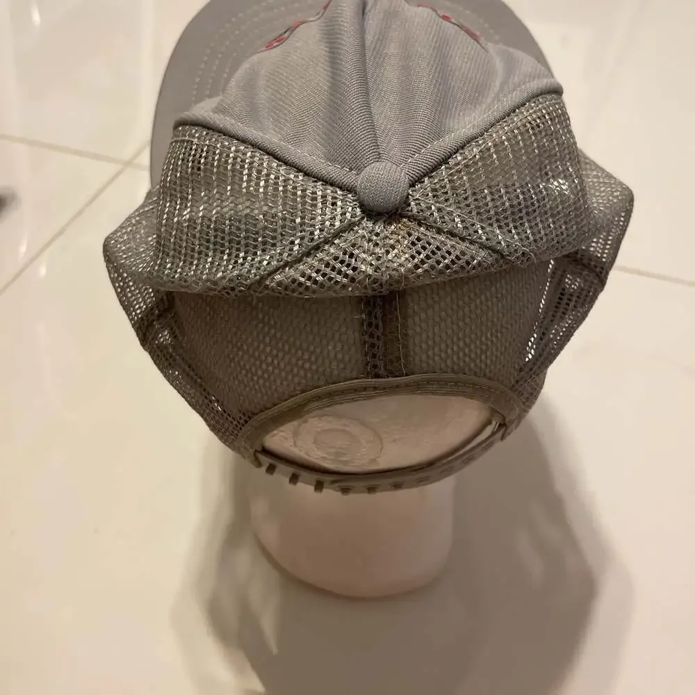 Vintage Winston Cup SCENE IT! NASCAR Gray Mesh Trucker Hat
